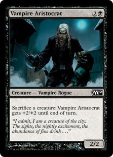 Vampire Aristocrat (Magic 2010 Core Set) Light Play