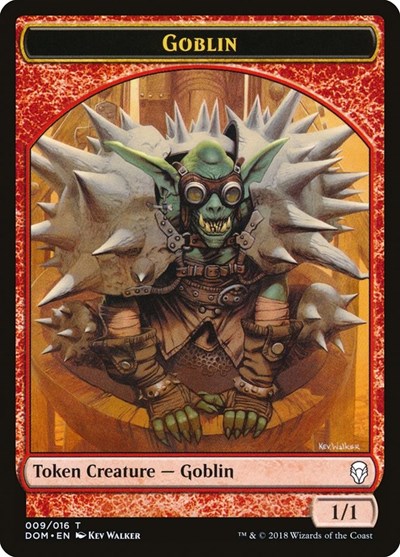 Goblin Token (Dominaria) Light Play