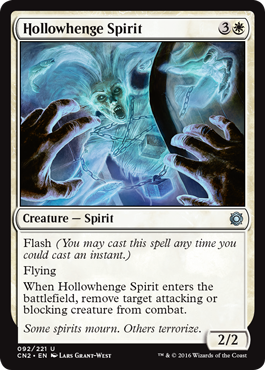 Hollowhenge Spirit (Conspiracy: Take the Crown) Light Play