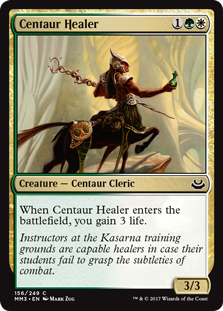 Centaur Healer (Modern Masters 2017) Light Play