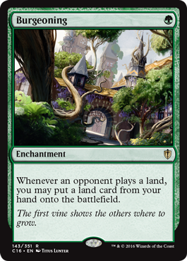Burgeoning (Commander 2016 Edition) Near Mint