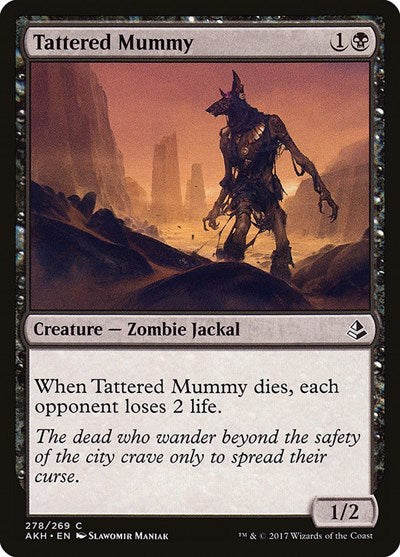Tattered Mummy (Amonkhet) Medium Play