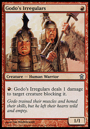 Godo's Irregulars (Saviors of Kamigawa) Medium Play