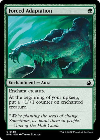 Forced Adaptation (Ravnica Remastered) Light Play