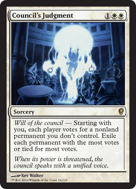 Council's Judgment (Conspiracy) Light Play