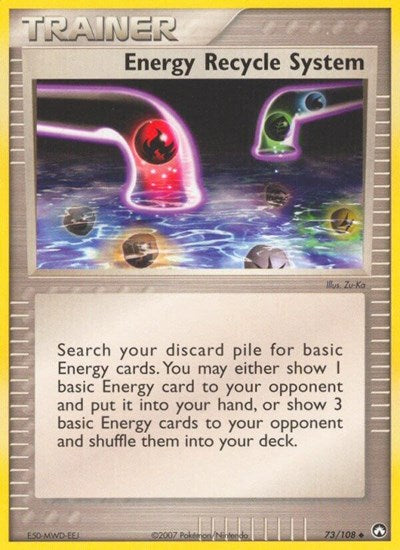 Energy Recycle System (Power Keepers) Heavy Play