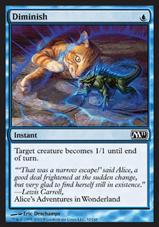 Diminish (Magic 2011 Core Set) Light Play