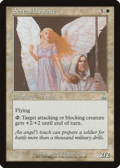Serra Advocate (Urza's Destiny) Light Play