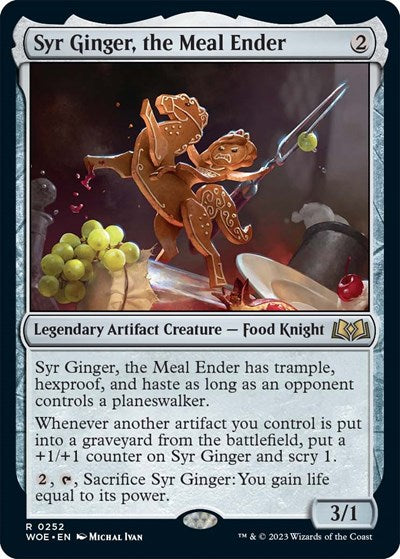 Syr Ginger, the Meal Ender (Wilds of Eldraine) Light Play