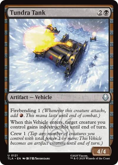 Tundra Tank (Avatar: The Last Airbender) Light Play