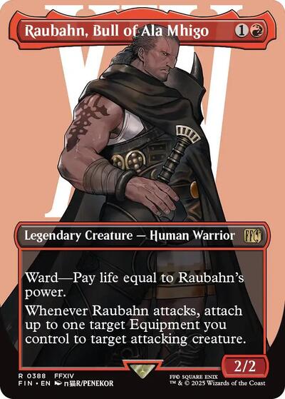 Raubahn, Bull of Ala Mhigo (Borderless) (Universes Beyond: FINAL FANTASY) Light Play