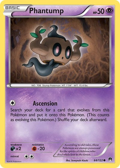 Phantump (XY - BREAKpoint) Damaged / Poor