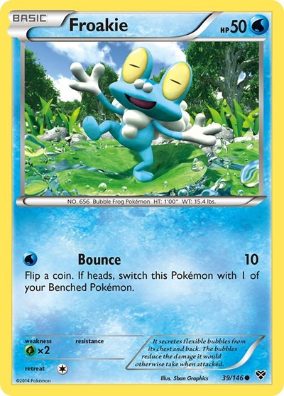 Froakie (XY Base Set) Light Play