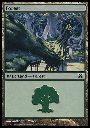 Forest (380) (10th Edition) Medium Play