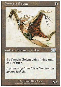 Patagia Golem (Classic 6th Edition) Medium Play