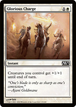 Glorious Charge (Magic 2013 Core Set) Light Play