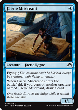 Faerie Miscreant (Magic Origins) Light Play