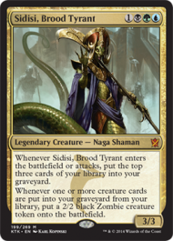 Sidisi, Brood Tyrant (Khans of Tarkir) Light Play