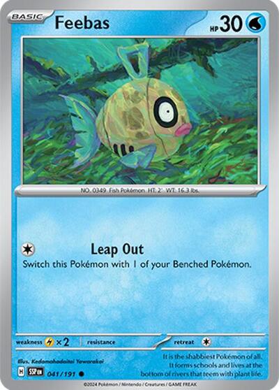 Feebas - 041 (SV08: Surging Sparks) Light Play