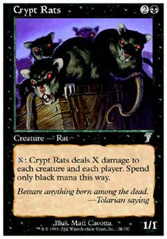 Crypt Rats (7th Edition) Medium Play