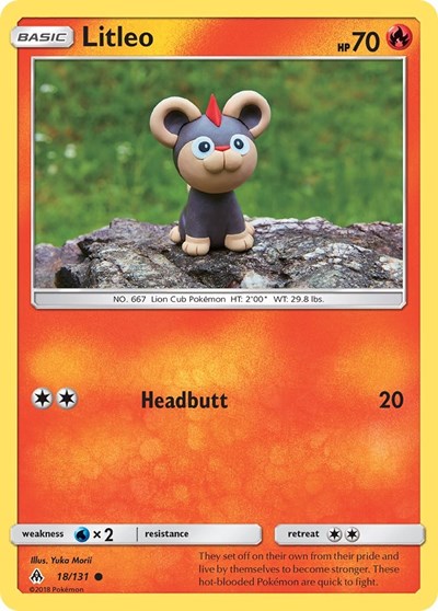 Litleo (SM - Forbidden Light) Medium Play