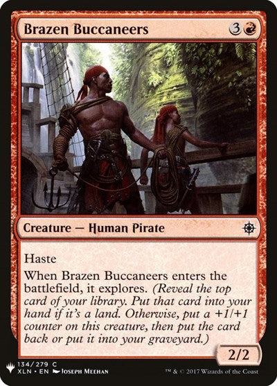 Brazen Buccaneers (Mystery Booster) Light Play