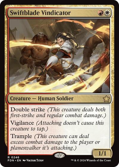 Swiftblade Vindicator (Foundations) Light Play
