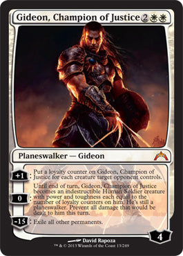 Gideon, Champion of Justice (Gatecrash) Light Play
