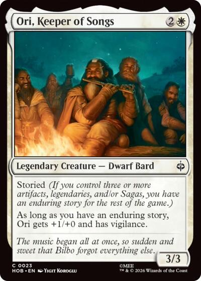 Ori, Keeper of Songs (The Hobbit) Light Play Foil