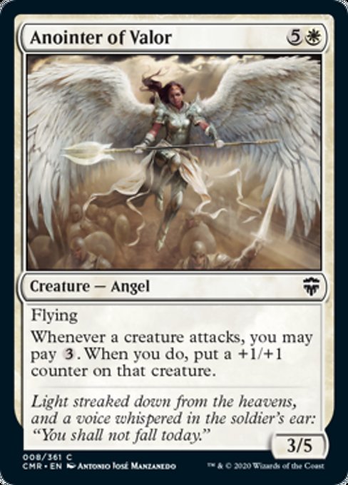 Anointer of Valor (Commander Legends) Light Play