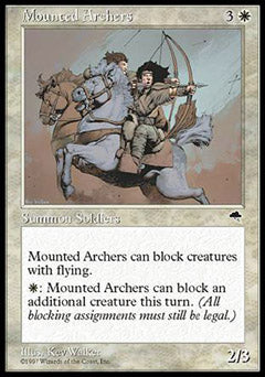 Mounted Archers (Tempest) Light Play