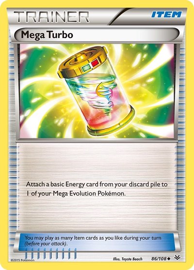 Mega Turbo (XY Roaring Skies) Medium Play