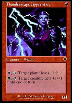 Thunderscape Apprentice (Invasion) Light Play