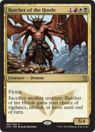 Butcher of the Horde (Khans of Tarkir) Medium Play