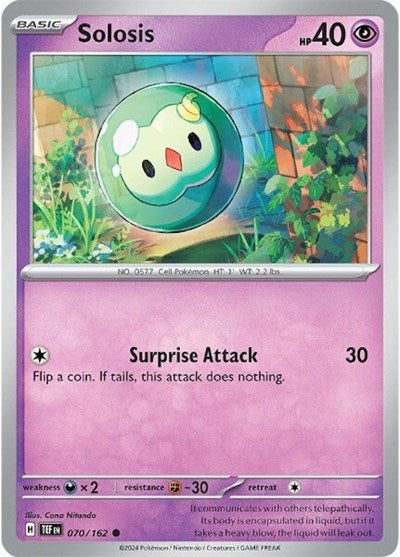 Solosis (SV05: Temporal Forces) Light Play