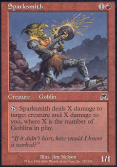 Sparksmith (Onslaught) Light Play