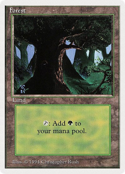 Forest (C) (Summer Magic) Damaged / Poor