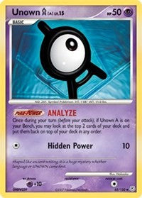 Unown (A) (Diamond and Pearl) Medium Play