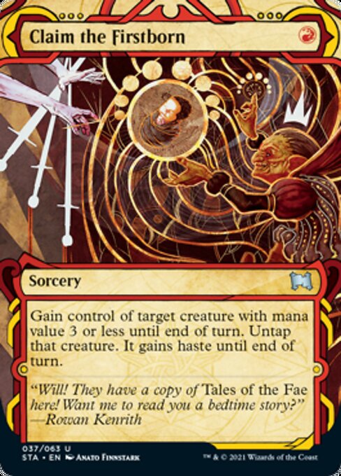 Claim the Firstborn (Strixhaven Mystical Archive) Light Play