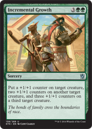 Incremental Growth (Khans of Tarkir) Light Play