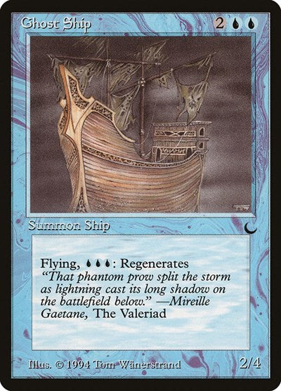 Ghost Ship (The Dark) Medium Play