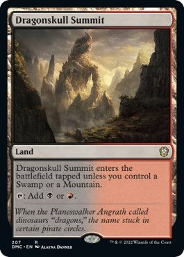 Dragonskull Summit (Commander: Dominaria United) Light Play