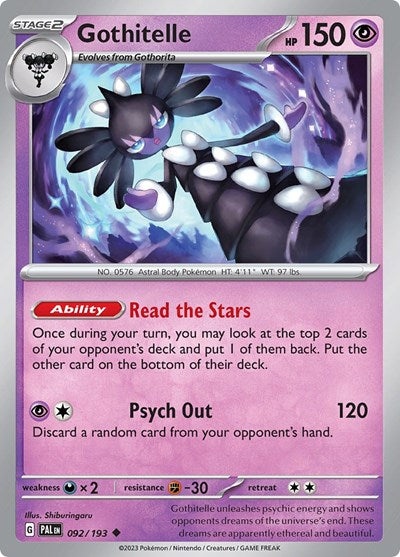 Gothitelle (SV02: Paldea Evolved) Light Play