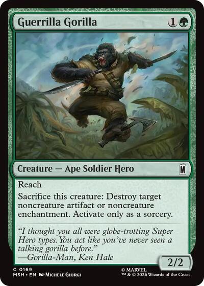 Guerrilla Gorilla (Marvel Super Heroes) Light Play