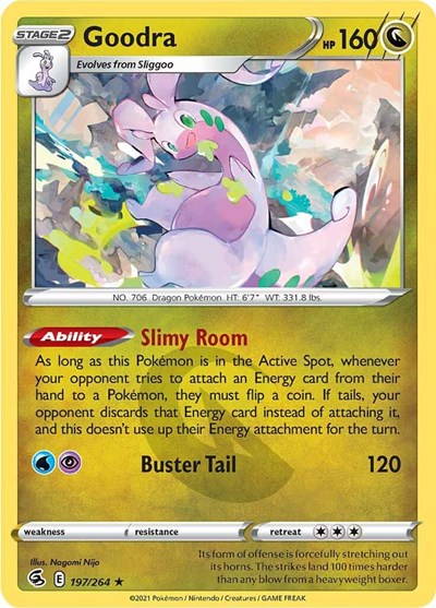 Goodra (SWSH08: Fusion Strike) Light Play