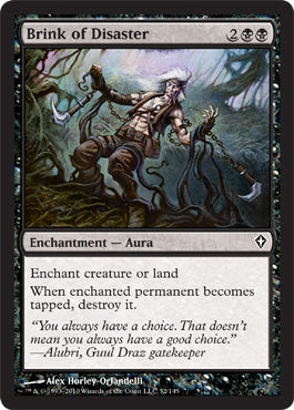 Brink of Disaster (Worldwake) Light Play