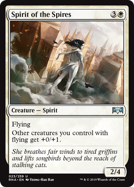 Spirit of the Spires (Ravnica Allegiance) Light Play