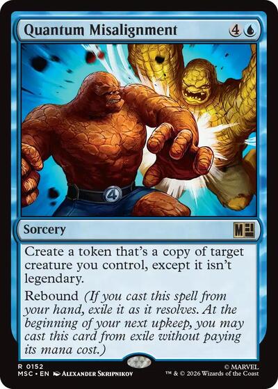 Quantum Misalignment (Commander: Marvel Super Heroes) Light Play