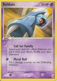 Beldum (EX Trainer Kit 2: Plusle & Minun) Medium Play