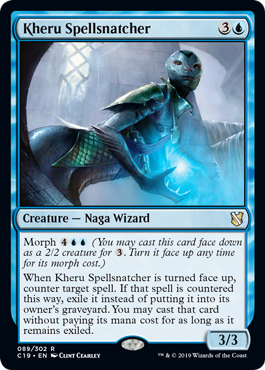 Kheru Spellsnatcher (Commander 2019) Light Play